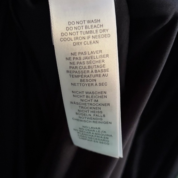 🆕 Adrianna Papell Midnight Crepe Chiffon Gown Elegant Formal Maxi Dress Size 8 - Picture 16 of 16